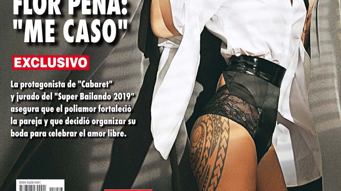 Flor Peña, radiante y plena afirma : "Me caso"
