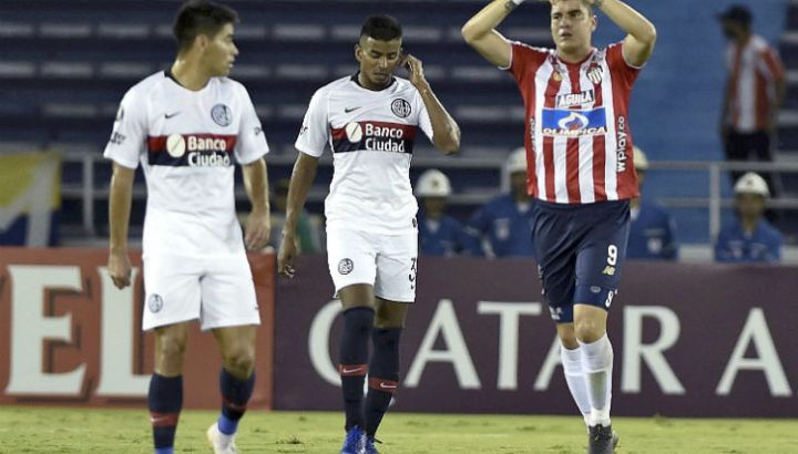 juniors san lorenzo libertadores telam 250419