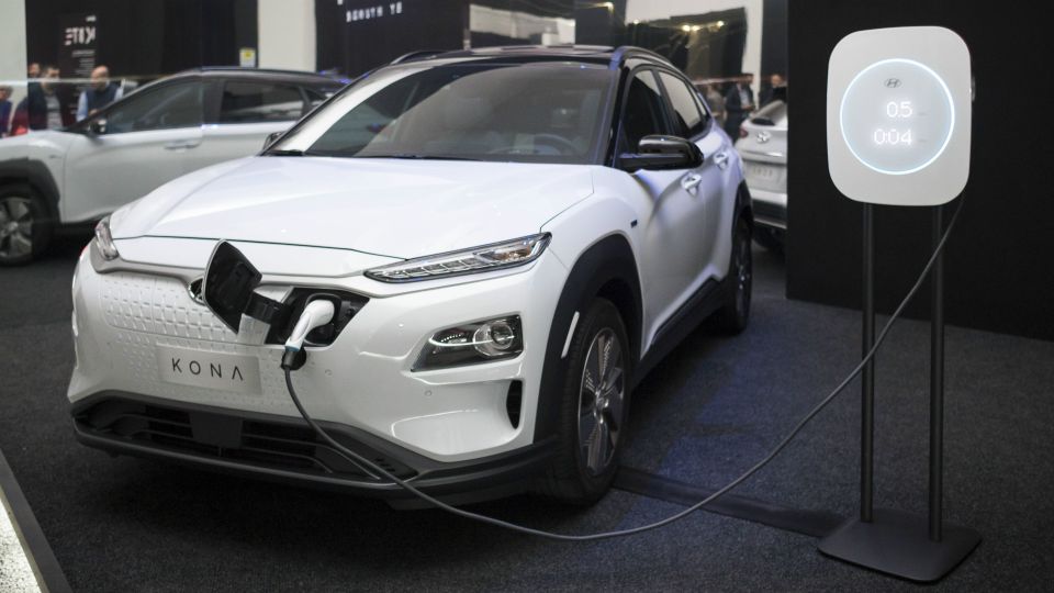 Hyundai Kona Electric.