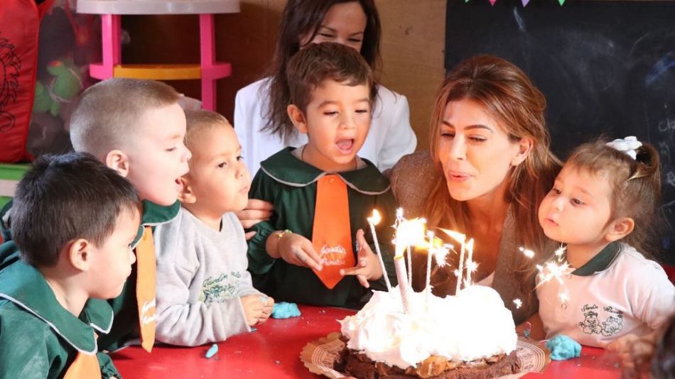 Juliana Awada festejó su cumpleaños 45 en Lómas de Zamora
