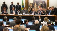 Economy Minister Paulo Guedes Speaks To Congress Amid Pension Reform Plan Battle 