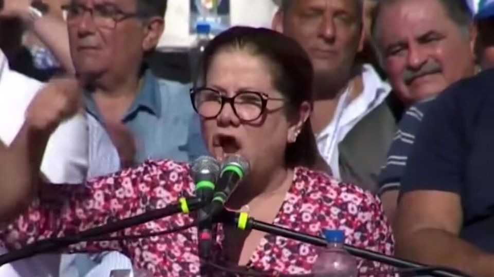 La diputada volvió a recurrir a sus frases filosas.
