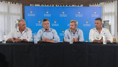 Macri en conferencia en Entre Ríos