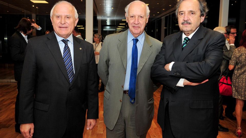 HOMENAJE A ALFONSIN. Esta semana participó de uno organizado por Noticias. Está cómodo entre socialistas y alfonsinistas, pero necesita sumar al peronismo no K.
