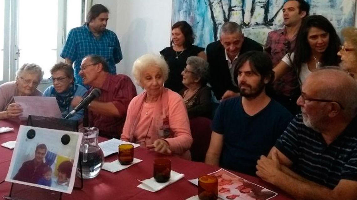 The Grandmothers of the Plaza de Mayo today announced they had discovered the 129th missing grandchild.