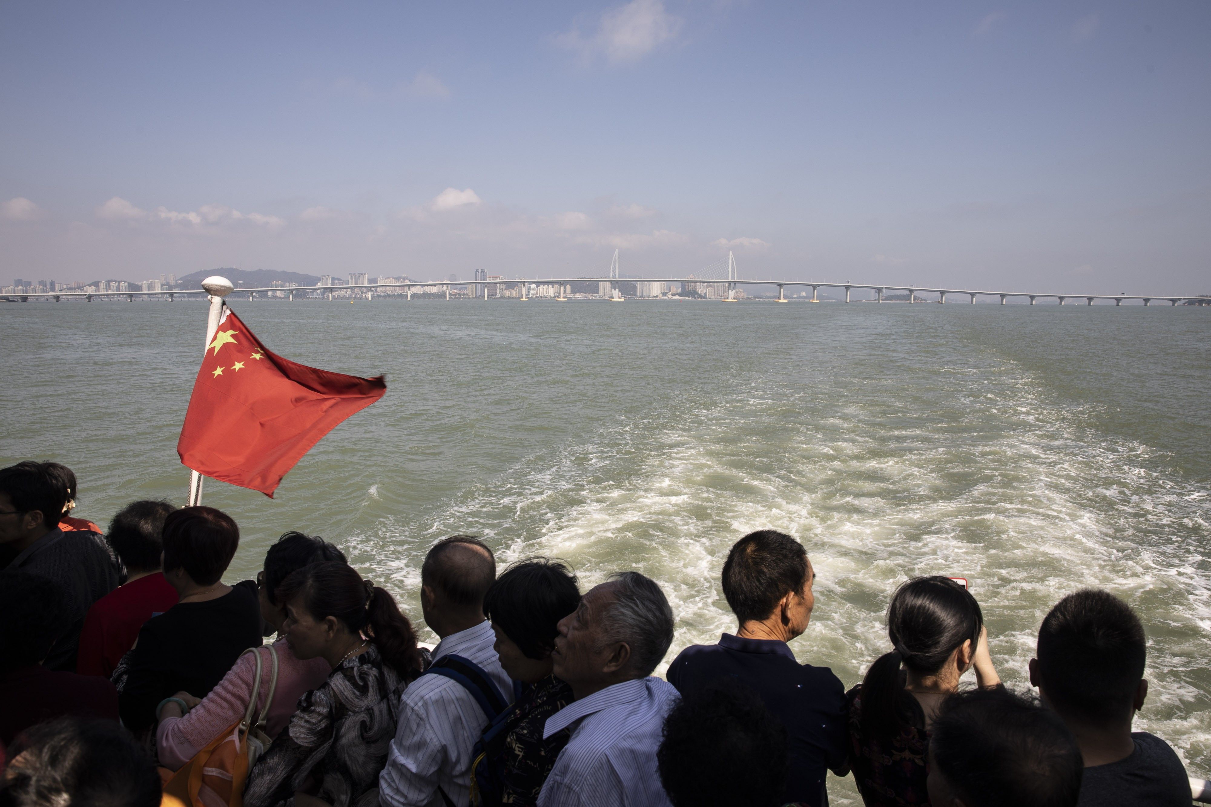 Views of the Hong Kong-Macau-Zhuhai Bridge Ahead of Commencement of Operations