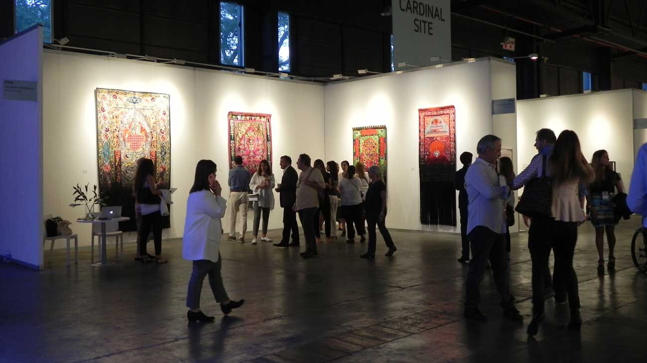 Inauguró la edición 2019 de la feria arteBA