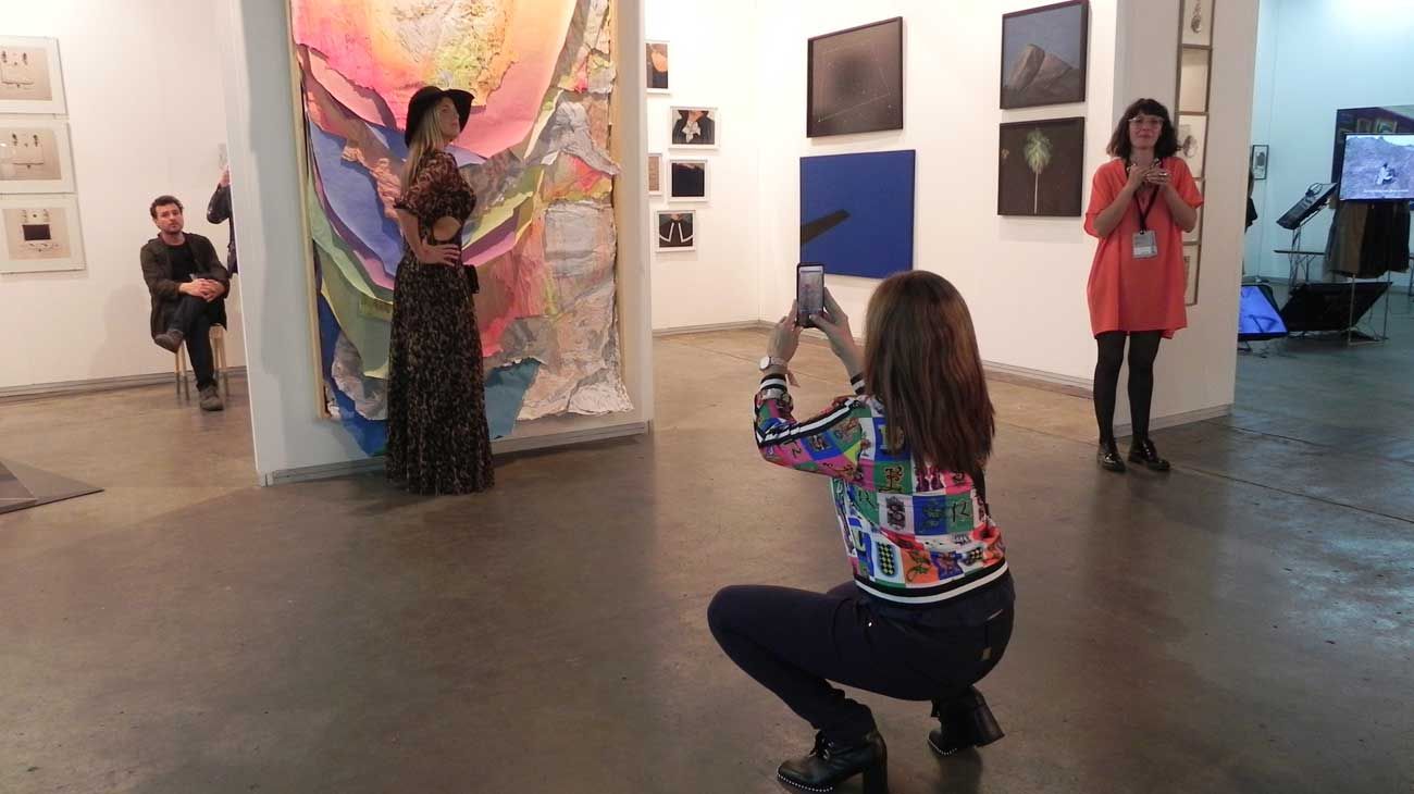 Inauguró la edición 2019 de la feria arteBA