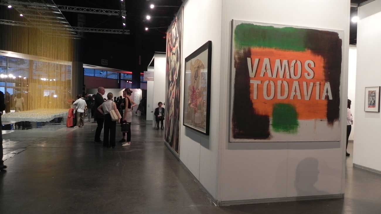 Inauguró la edición 2019 de la feria arteBA