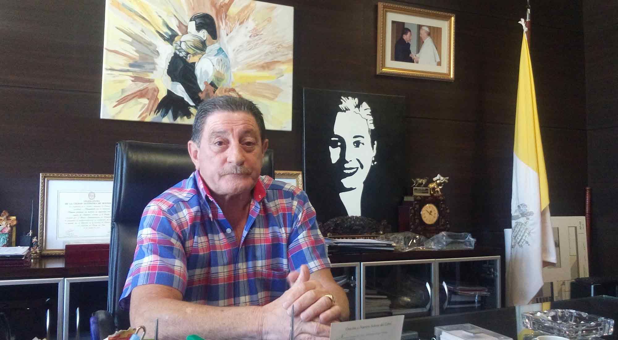 Omar Viviani,titular del Sindicato de Peones de Taxis