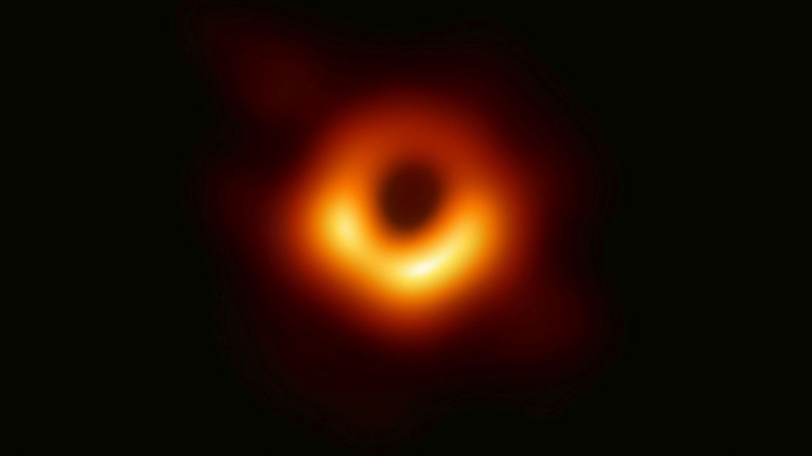 Scientists revealed the first image ever made of a black hole after assembling data gathered by a network of radio telescopes around the world