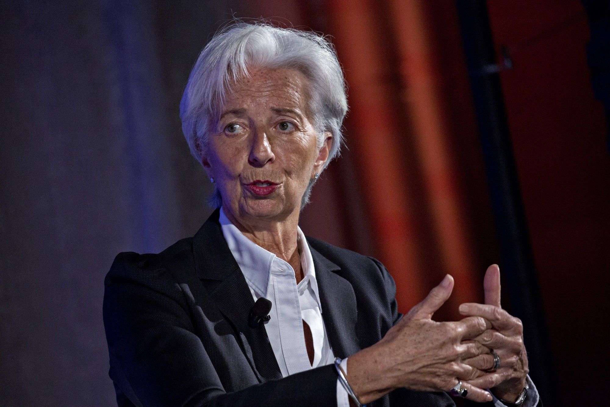 IMF Managing Director Christine Lagarde Previews Spring Meetings 