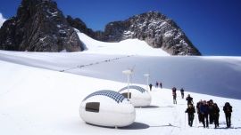 La Ecocapsule es una casa portátil, sustentable y con forma de cápsula que te permite vivir en cualquier lugar del mundo.