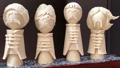Variante. Huevos versión Sargent Pepper.