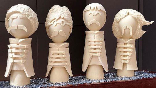Variante. Huevos versión Sargent Pepper.