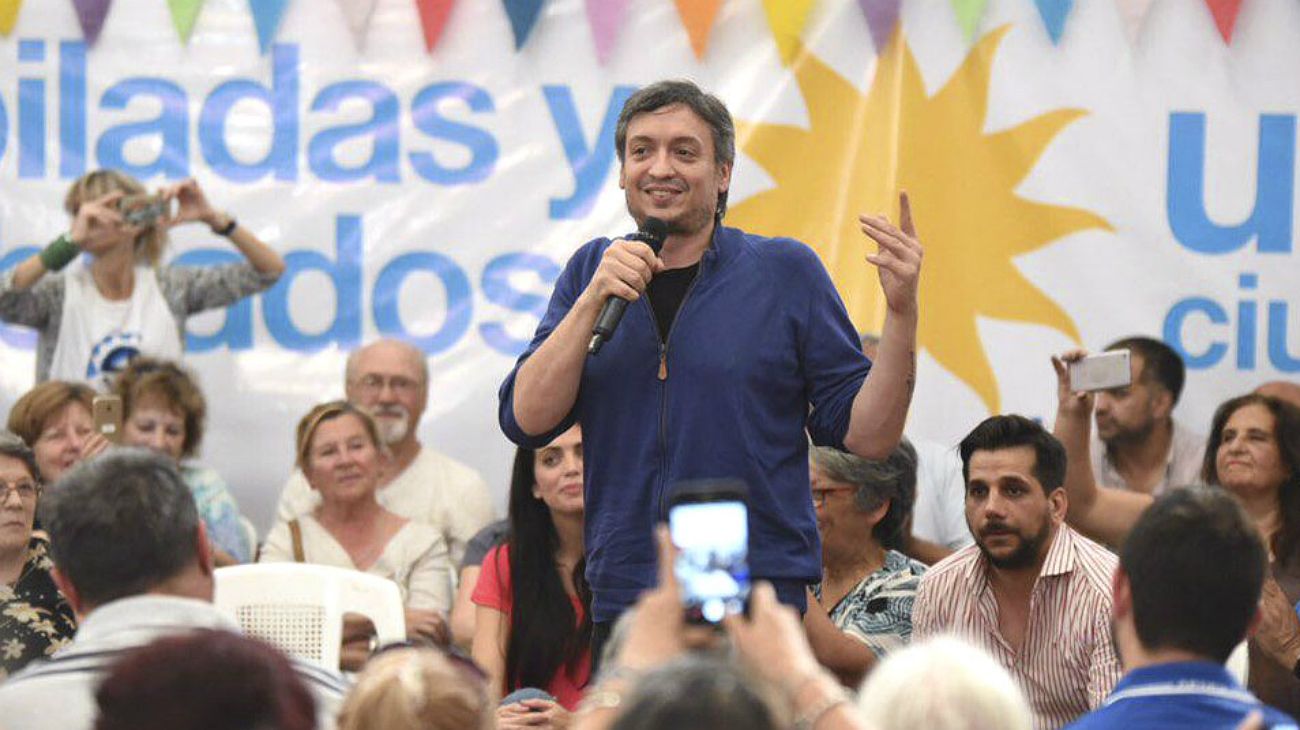 Máximo Kirchner, referente de La Cámpora.