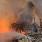 Las impactantes fotos del incendio a la catedral de Notre Dame
