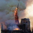 Las impactantes fotos del incendio a la catedral de Notre Dame