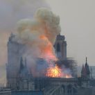 Las impactantes fotos del incendio a la catedral de Notre Dame