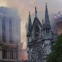 Las impactantes fotos del incendio a la catedral de Notre Dame