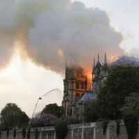 Las impactantes fotos del incendio a la catedral de Notre Dame