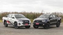 Ford Ranger Limited Black Edition vs Toyota Hilux GR Sport