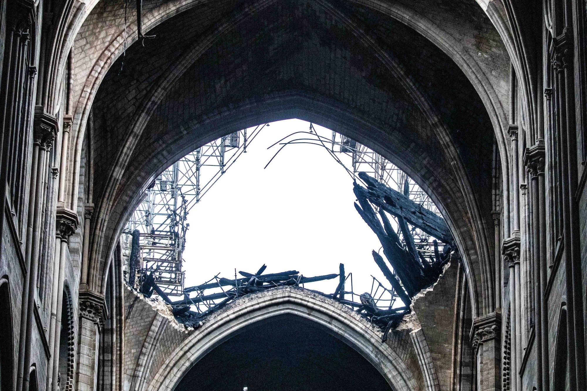 Notre Dame Cathedral’s Stability Assessed After Fire Rips Through Monument