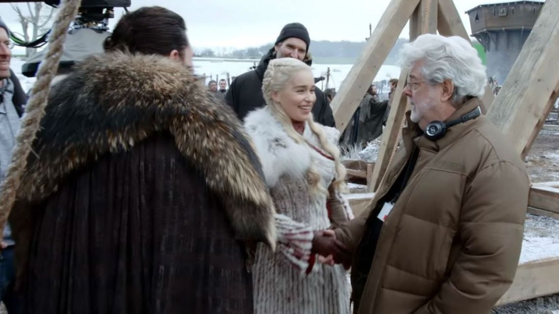 George Lucas dirigió una escena del primer episodio de la última temporada de GOT