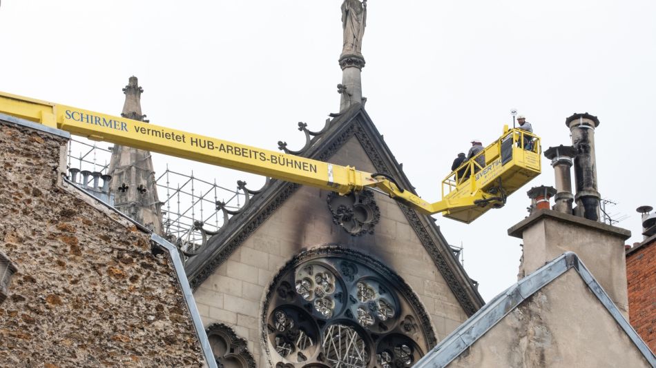 Notre Dame Cathedral’s Stability Assessed After Fire Rips Through Monument