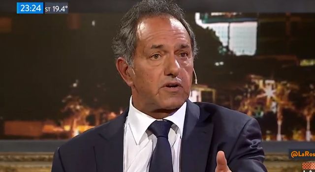 Daniel Scioli recalcó que quiere ser candidato.