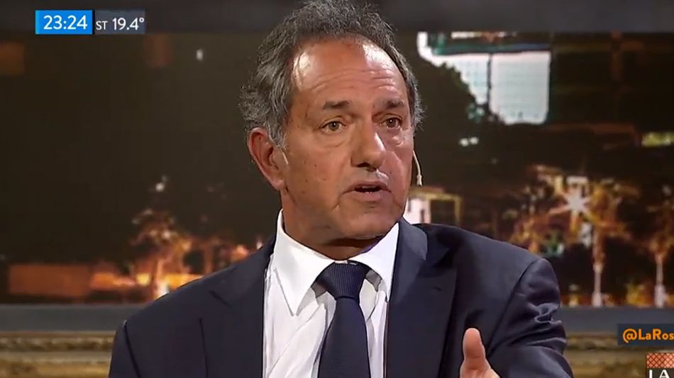 Daniel Scioli recalcó que quiere ser candidato.