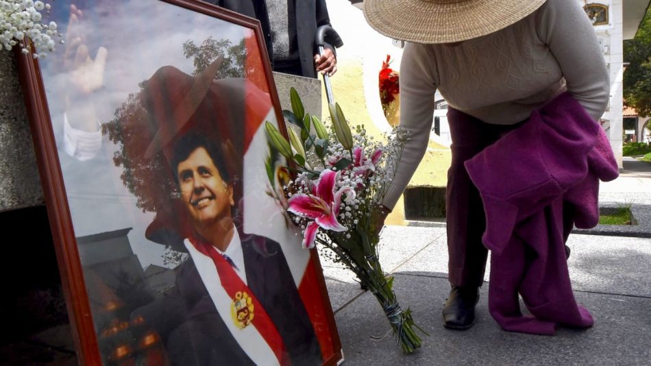 El último adiós a Alan García.