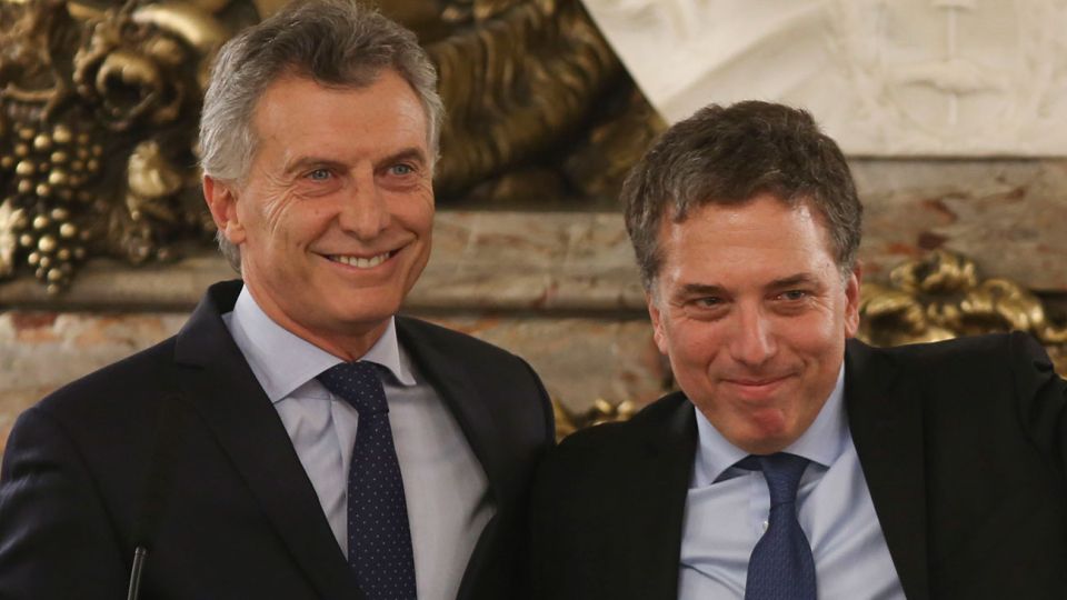 Mauricio Macri y Nicolás Dujovne