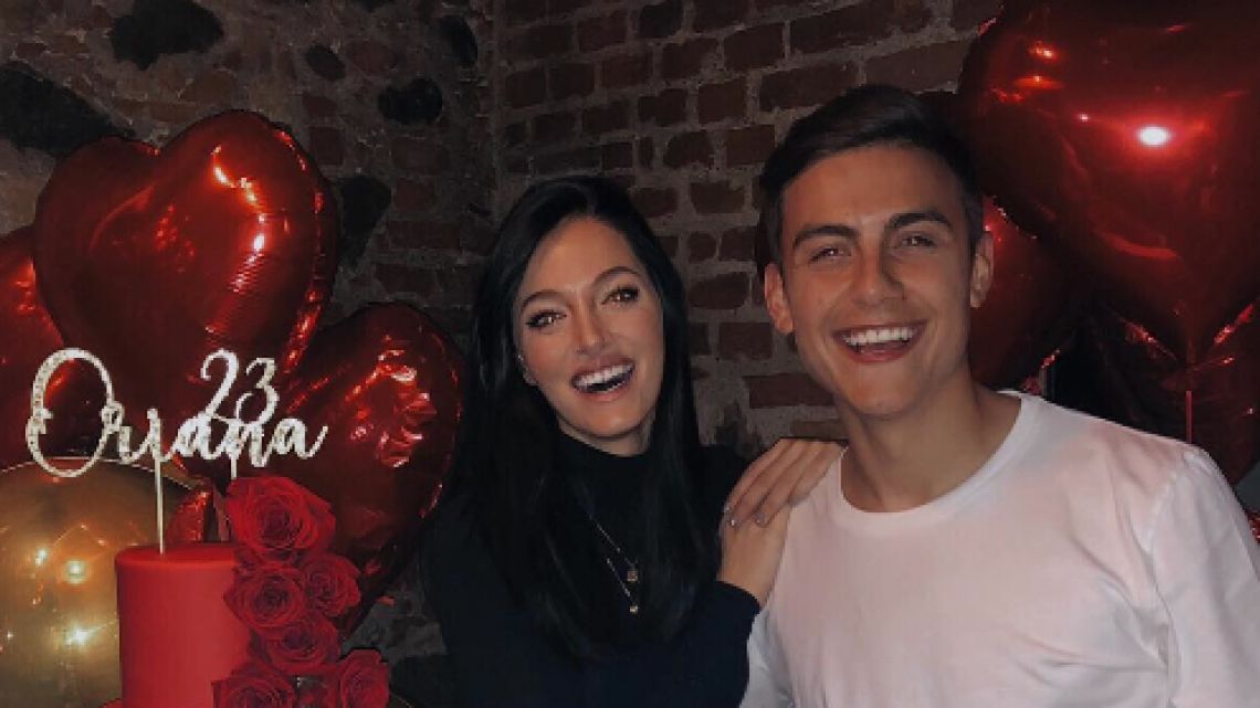 Oriana Sabatini y Paulo Dybala: romántico festejo de cumpleaños y ¿compromiso?