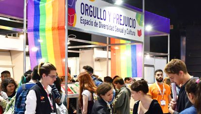 Espacio. El stand cuenta con una programación diaria propia.