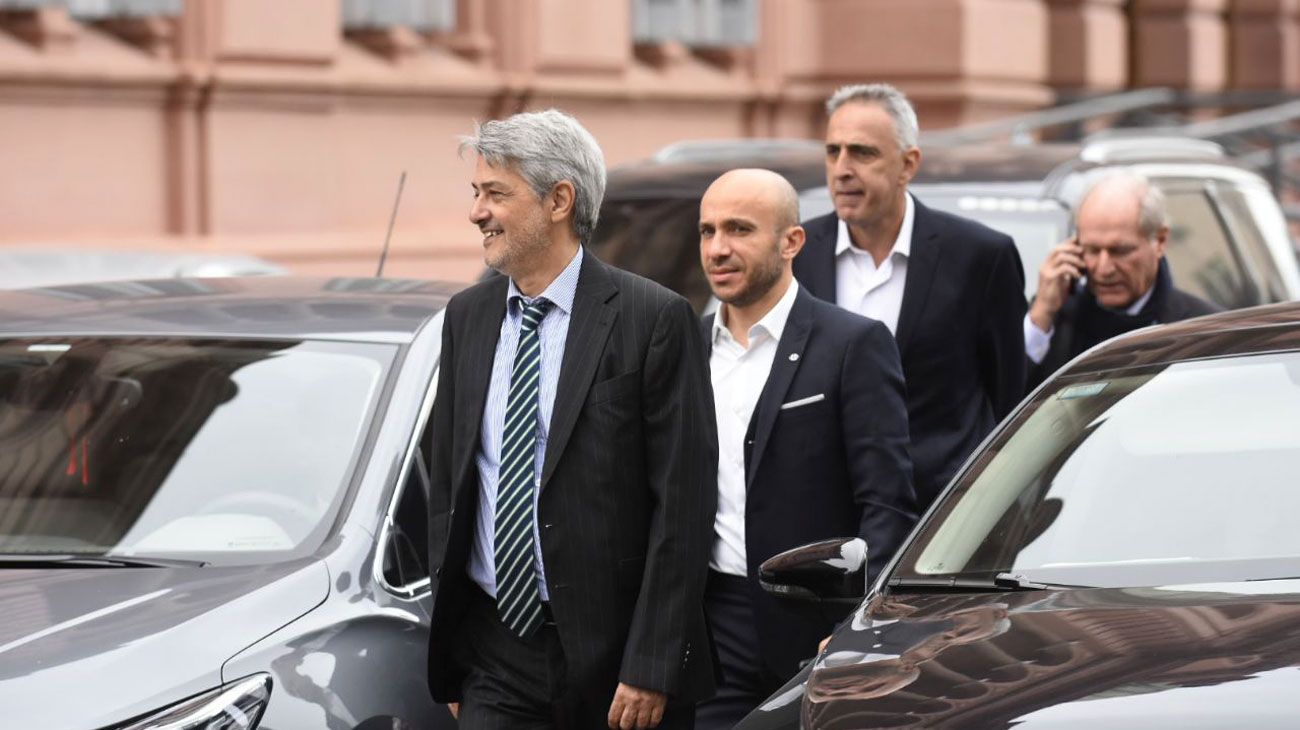 Reunión en Casa Rosada