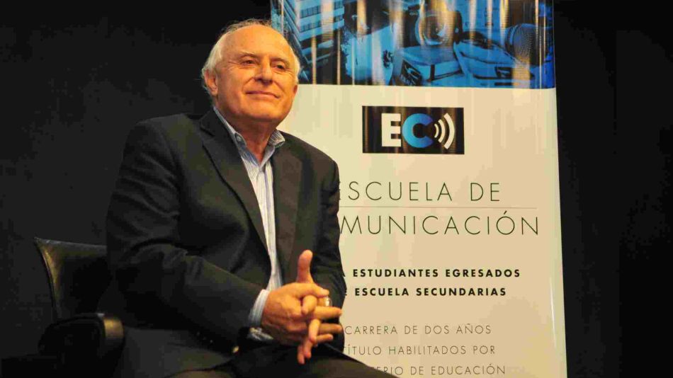 Miguel Lifschitz en la Escuela de Comunicación de Perfil.