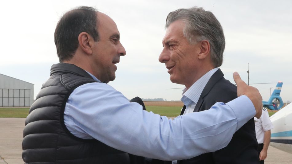 Mauricio Macri con José Corral
