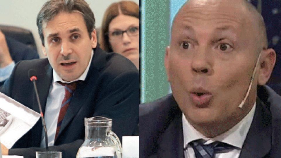 El juez Alejo Ramos Padilla y el falso abogado Marcelo D'Alessio.