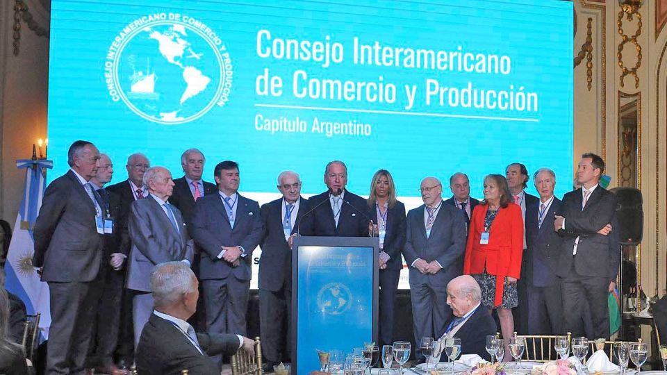 Agasajo. El martes pasado, un almuerzo de empresarios del Cicyp, para Vidal.
