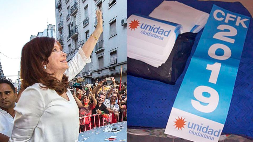 Envalentonada. Pintadas, merchandising electoral y el libro recién lanzado comienzan a confirmar que la senadora está dispuesta a competir contra Mauricio Macri. Ella seguirá manteniendo el misterio.