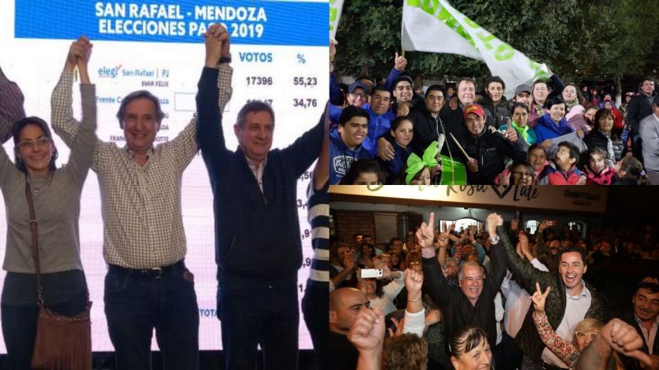 El peronismo pudo mantener su fuerza en cinco distritos que eligieron intendente en Córdoba y Mendoza.