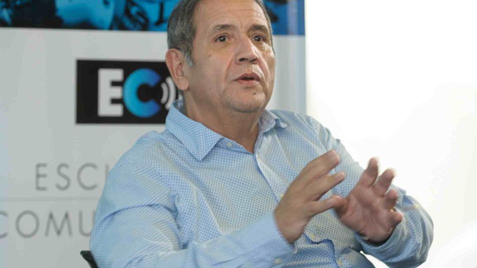 Sergio Palazzo en la Escuela de Comunicación de Perfil