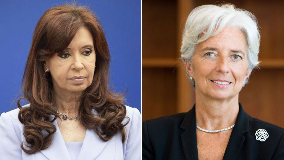 Cristina y Christine Lagarde
