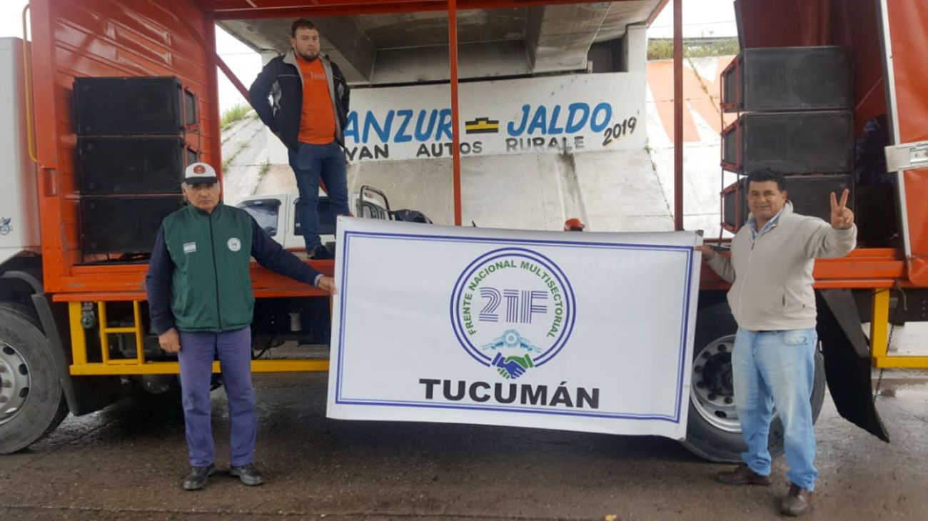 Protestas y marchas, también en la provincia de Tucumán. 