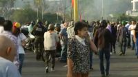 La población salió a las calles tras el video conjunto de Guaidó y López.