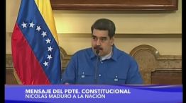 Nicolás Maduro en cadena nacional