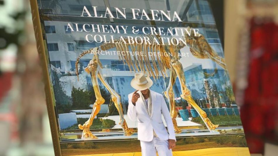 Alan Faena celebró el lanzamiento de sus memorias.