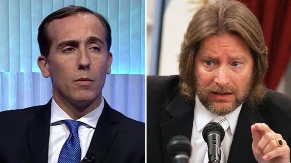 Hugo Alconada Mon y el ex juez Carlos Rozanski 20190430