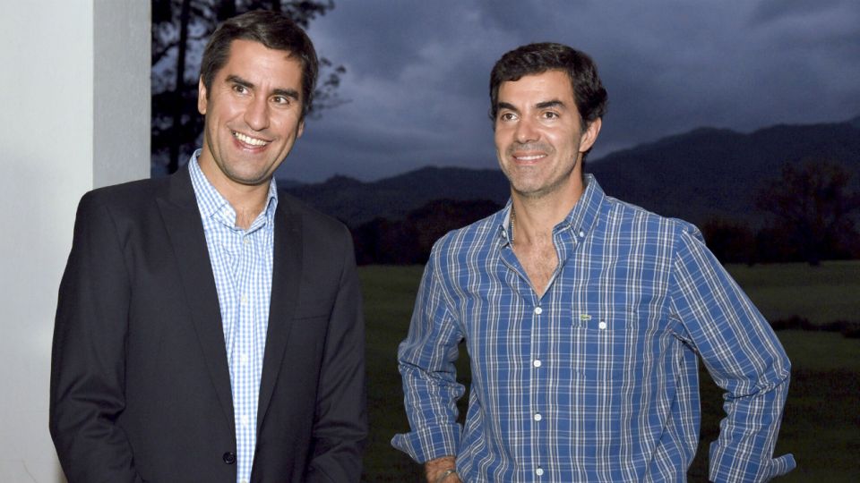 Manuel Mosca junto al gobernador de Salta, Juan Manuel Urtubey